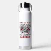 Brandweerman Dochter Vintage Waterfles (Voorkant)