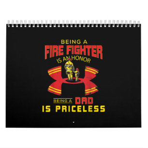 brandweerman - een brandweervader kalender