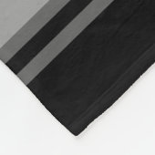 Brandweerman en brandweerteam van brandweerdienst fleece deken (Hoek)