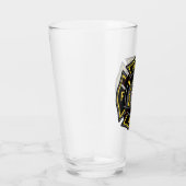 Brandweerman en brandweerteam van brandweerdienst glas (Rechts)