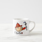 Brandweerman Espresso Kop (Rechts)