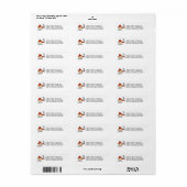 Brandweerman Etiket (Full Sheet)