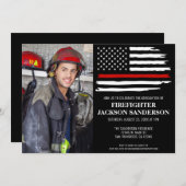 Brandweerman Fire Academy Afstuderen Brandweerman Kaart (Voorkant / Achterkant)