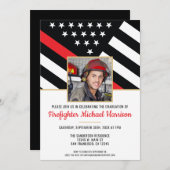 Brandweerman Fire Academy Afstuderen Brandweerman Kaart (Voorkant / Achterkant)