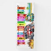 BRANDWEERMAN GELUKKIG PENSIOEN SPANDOEK (Verticaal)