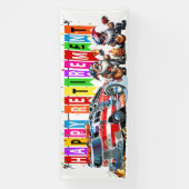 BRANDWEERMAN GELUKKIG PENSIOEN SPANDOEK (Verticaal)