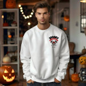 Brandweerman Gepersonaliseerde Naam Halloween Gift Trui
