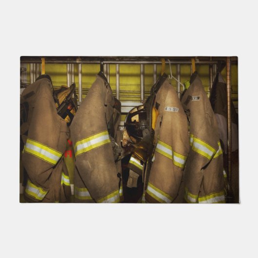 Brandweerman - Gevechtstenue Deurmat (Voorkant)