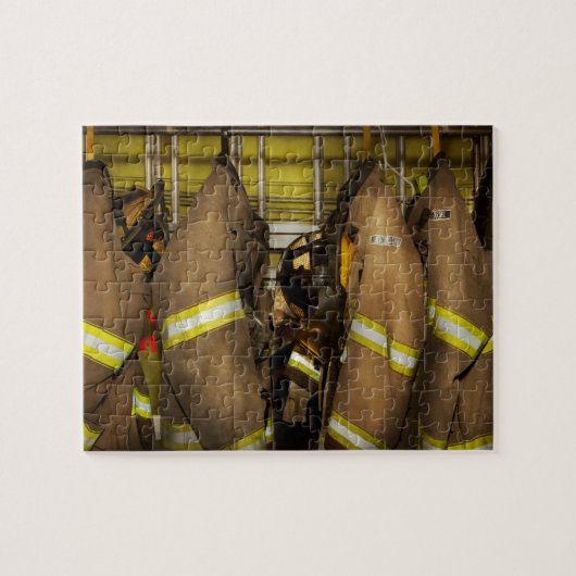 Brandweerman - Gevechtstenue Legpuzzel (Horizontaal)