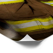 Brandweerman - Gevechtstenue Perfect Poster (Hoek)
