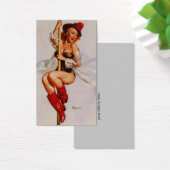  brandweerman gooit Visitekaartje op (Bureau)