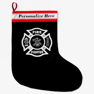 brandweerman grote kerstsok