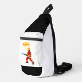 Brandweerman, heb je het warm? sling bag (Rechterhoek)