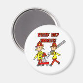 Brandweerman Helden Magneet (Voorkant / Achterkant)
