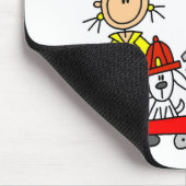 Brandweerman Helden Muismat (Hoek)