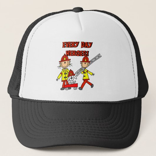 Brandweerman Helden Trucker Pet (Voorkant)