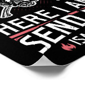 brandweerman hier stuur ik me om 6:8 poster (Hoek)