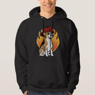 brandweerman hond hoodie