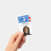 Brandweerman ID Foto Vlag Logo Badge (Handheld)