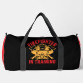 Brandweerman In Opleiding Helm Masker Plunjezak (Voorkant)