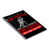 Brandweerman in ruste Vuurbrandbestrijding Vaak Va Notitieboek (Rechterzijde)