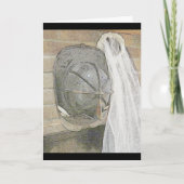 Brandweerman jubileum kaart (Voorkant)