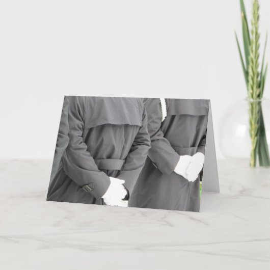 Brandweerman Jurk A, Blank binnen 3 Kaart (Voorkant)