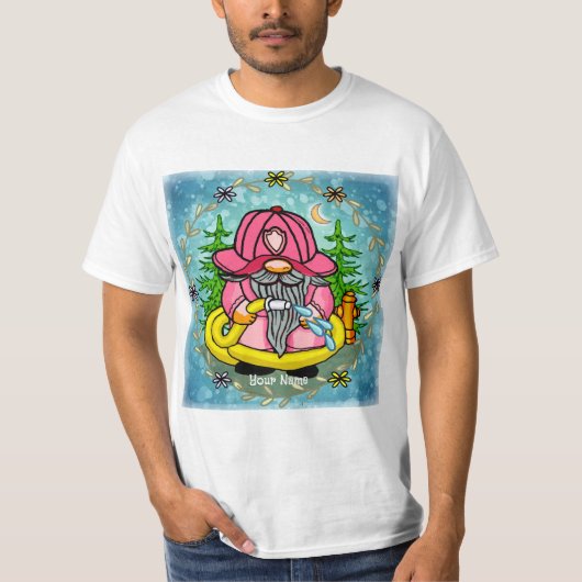 Brandweerman kabouter t-shirt (Voorkant)