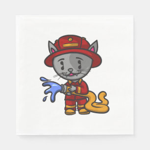 Brandweerman Kat Brandweerman Servet