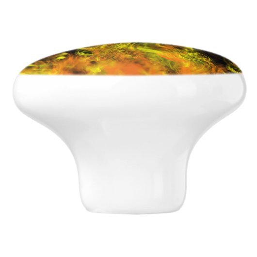 brandweerman keramische knop (Zijkant)