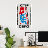 Brandweerman klimt ladder - Matchbox Print (Thuiskantoor)