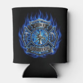 Brandweerman Koelboxxen – Duurzame drankhouder Blikjeskoeler (Achterkant)