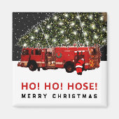 Brandweerman Kous Stuffers Magneet (Voorkant)