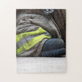 Brandweerman Legpuzzel (Verticaal)