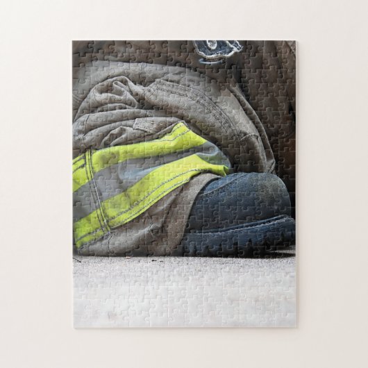 Brandweerman Legpuzzel (Verticaal)