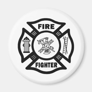 Brandweerman Magneet