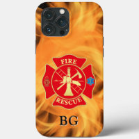Brandweerman Maltese Cross Fire Rescue Fire Flame
