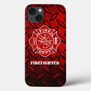 Brandweerman Maltese Cross Phone Case, hard Xtreme Case-Mate iPhone Case