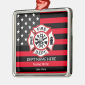 brandweerman Maltese kruis, vuurman Metalen Ornament (Links)