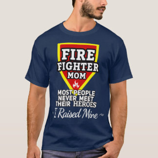 Brandweerman Mam Gift Fire Firefighter Gift T-shirt