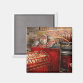 Brandweerman - Mastic chemische co Magneet (Voorkant / Achterkant)