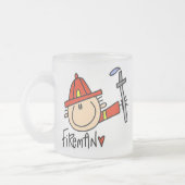 Brandweerman Matglas Koffiemok (Links)