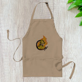 Brandweerman met een Schort