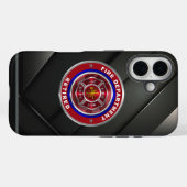 BRANDWEERMAN MET PENSIOEN Case-Mate iPhone CASE (Achterkant (horizontaal))