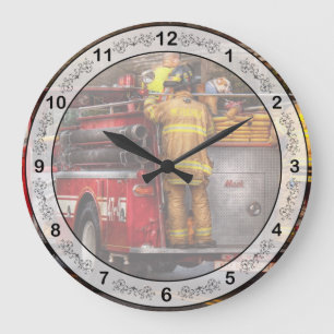 Brandweerman - Metuchen Fire Department Grote Klok