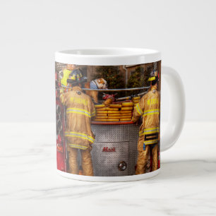 Brandweerman - Metuchen Fire Department Grote Koffiekop