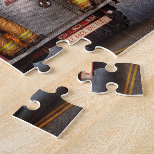Brandweerman - Metuchen Fire Department Legpuzzel (Zijkant)