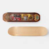 Brandweerman - Metuchen Fire Department Persoonlijk Skateboard (Horizontaal)