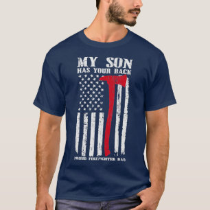 brandweerman mijn zoon heeft je vader van de rode t-shirt