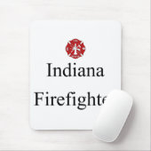 Brandweerman Mousepad Muismat (Met muis)